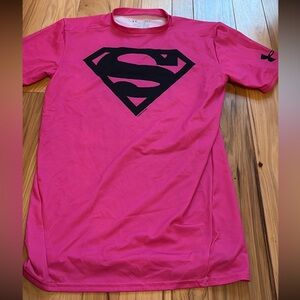 Superman Pink Kids Shirt
